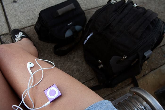 Lucy working remotely in cybersecurity